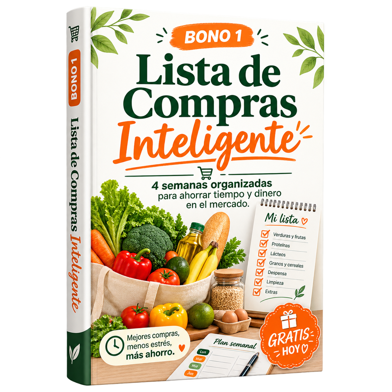 Portada del BONO 1: Lista de Compras Inteligente
